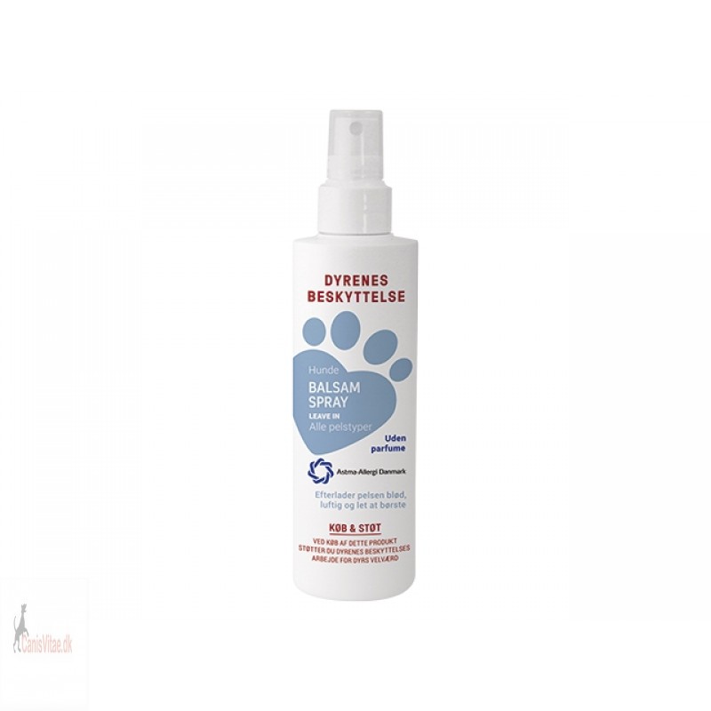 Dyrenes beskyttelse balsam spray uden parfume, 250ml