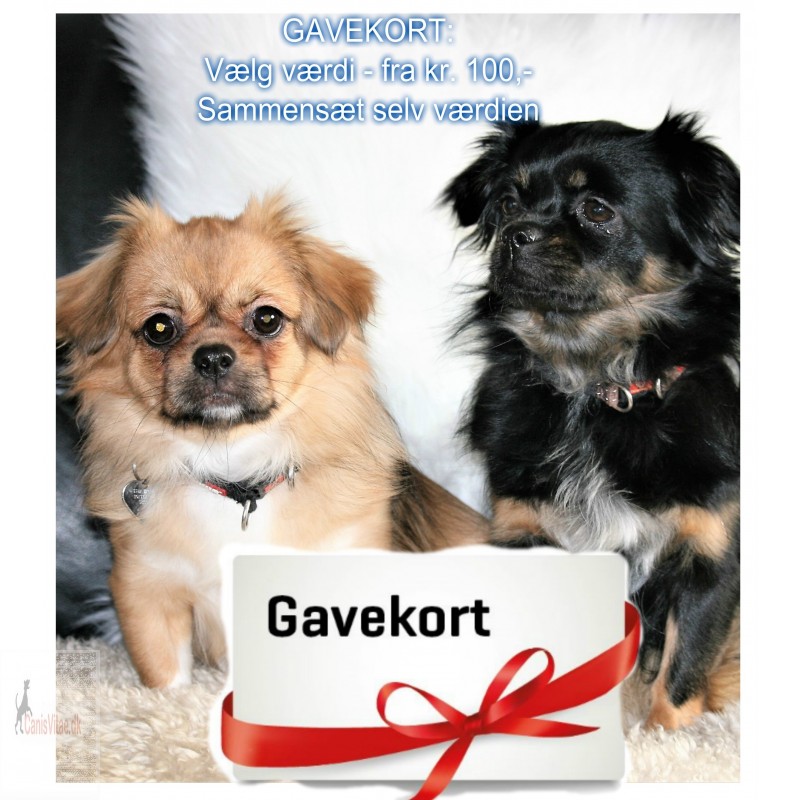 Gavekort, Sammensæt selv værdien - fra