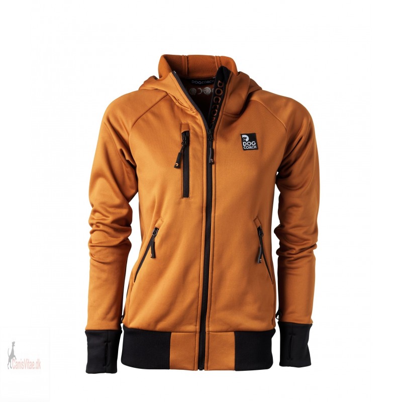 DogCoach Hundelufter Hoodie Pixi, Orange