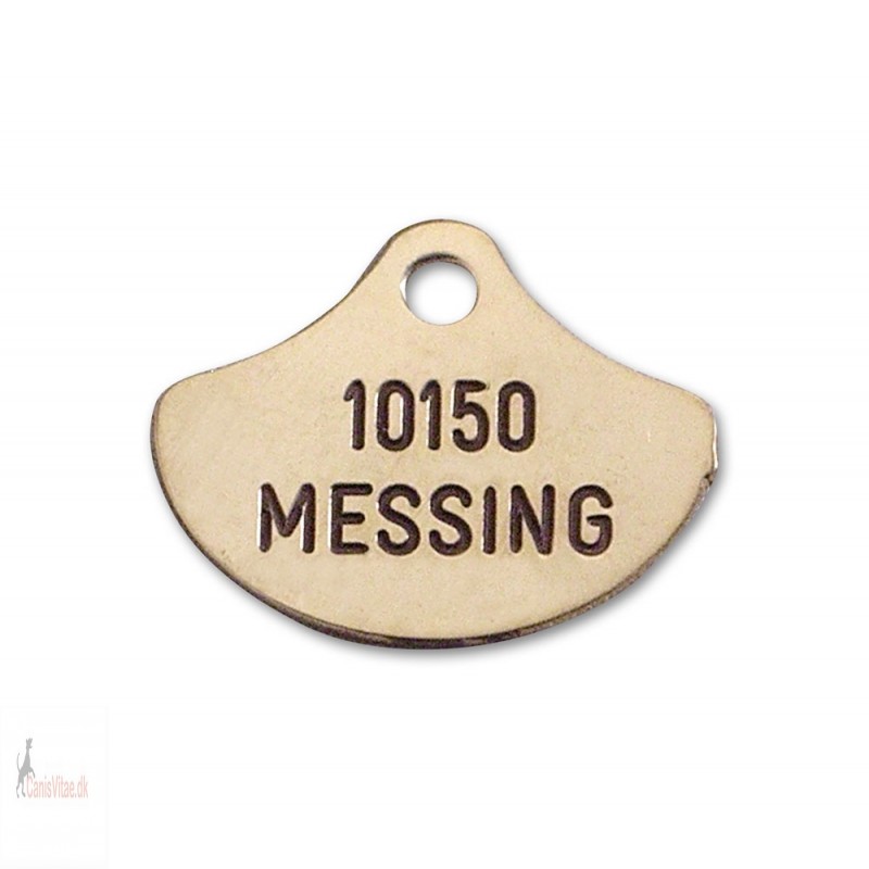 Hundetegn - Messing -26x21mm - 10150