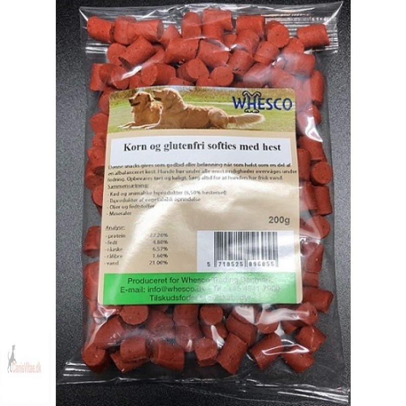 Korn- og glutenfri Softies med hest, 200gram