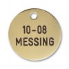 Hundetegn - messing - 27 mm. - 10-08